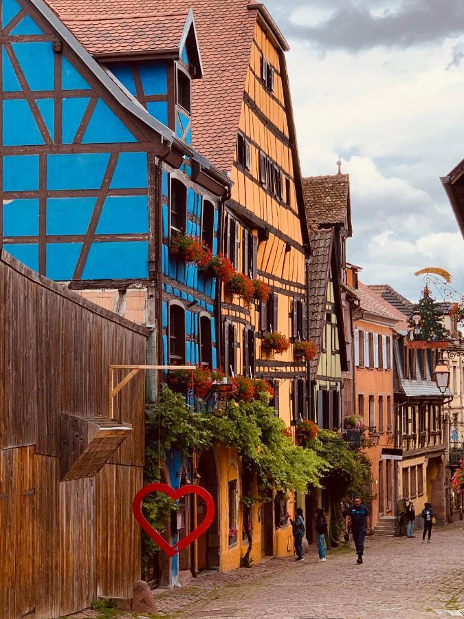 Gite Les Deux Belettes Riquewihr Exteriér fotografie